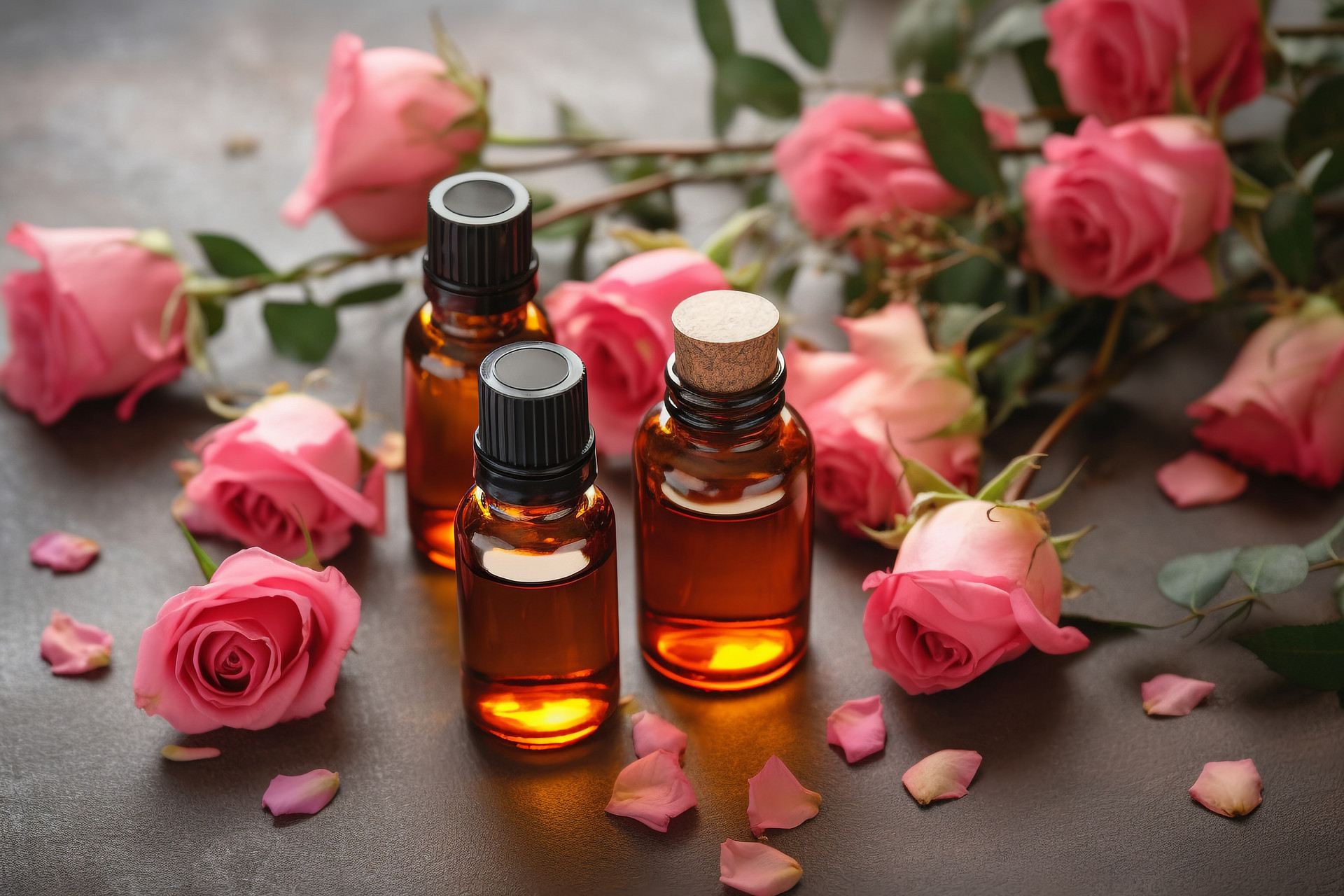 Botanical herbs and essential oils used at Blissful Headspace Spa NYC